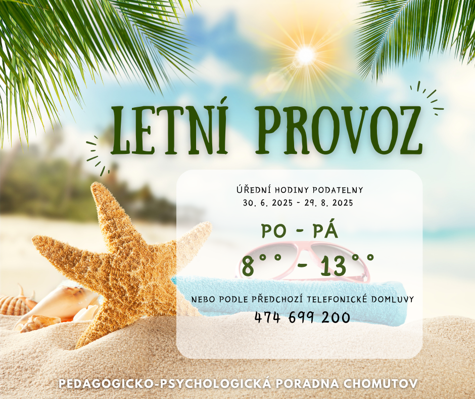 Letní provoz 2025
